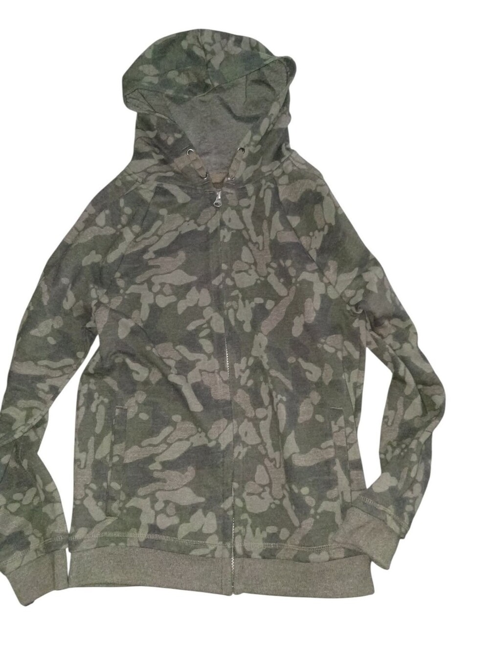 Camo Cat & Jack Kids 12/14 Zip Up Hoodie Jacket